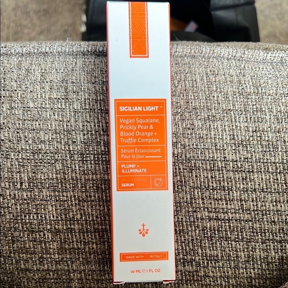 NWT Sicilian Light Serum - Vegan Squalane, Prickly Pear & Blood Orange